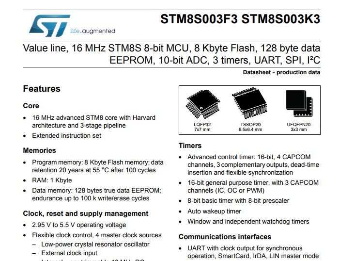 STM Datasheet Fuel Pro Max
